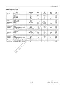 LTA070A321F Datasheet Page 7