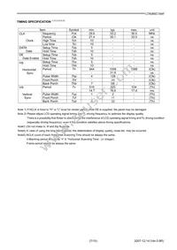 LTA085C184F Datasheet Page 7