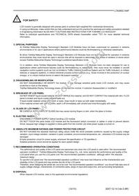 LTA085C184F Datasheet Page 10