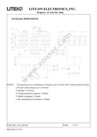 LTC-2621CB Datasheet Page 3