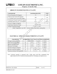 LTC-2623G Datasheet Page 4