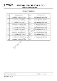 LTC-3652E Datasheet Page 4