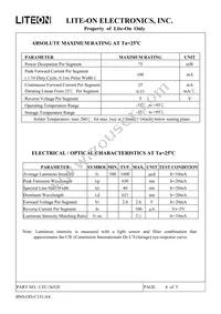 LTC-3652E Datasheet Page 5