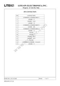 LTC-4724JF Datasheet Page 3