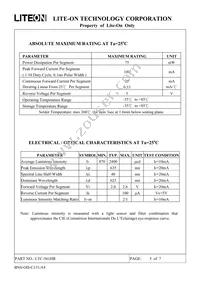 LTC-561HR Datasheet Page 5