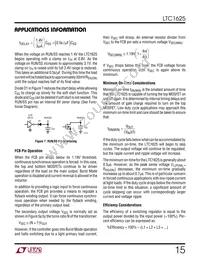 LTC1625CGN#TRPBF Datasheet Page 15