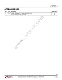 LTC1664IGN#TRPBF Datasheet Page 15