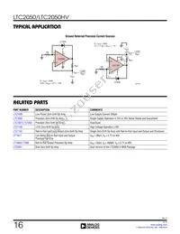 LTC2050HVIS6#TRM Datasheet Page 16