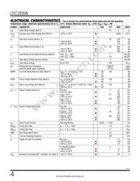 LTC2058HMSE#TRPBF Datasheet Page 4