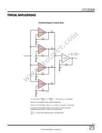 LTC2058HMSE#TRPBF Datasheet Page 23