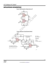 LTC2067HDD#TRPBF Datasheet Page 22