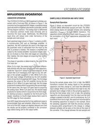 LTC2203IUK Datasheet Page 19