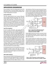 LTC2203IUK Datasheet Page 20