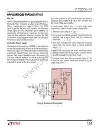 LTC2205IUK-14 Datasheet Page 19