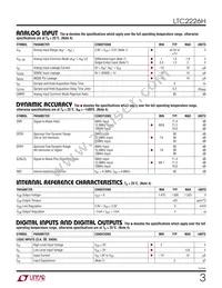 LTC2226HLX Datasheet Page 3