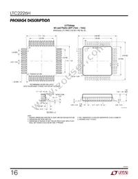 LTC2226HLX Datasheet Page 16