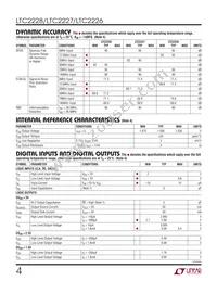 LTC2228IUH Datasheet Page 4