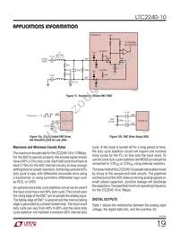 LTC2240IUP-10 Datasheet Page 19