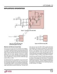 LTC2240IUP-12 Datasheet Page 19