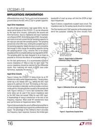 LTC2241IUP-12 Datasheet Page 16