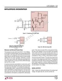 LTC2241IUP-12 Datasheet Page 19