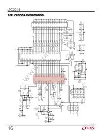 LTC2245IUH Datasheet Page 16