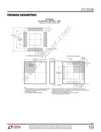 LTC2245IUH Datasheet Page 19