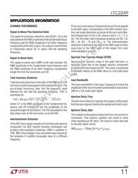 LTC2249IUH Datasheet Page 11