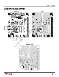 LTC2249IUH Datasheet Page 21