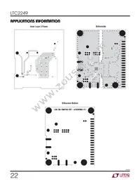 LTC2249IUH Datasheet Page 22