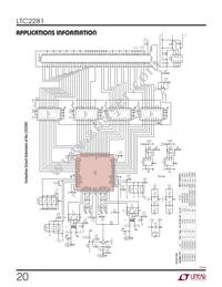 LTC2281IUP Datasheet Page 20