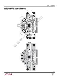 LTC2281IUP Datasheet Page 21