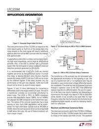 LTC2284IUP Datasheet Page 16