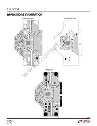 LTC2284IUP Datasheet Page 22