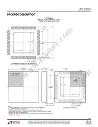 LTC2285IUP Datasheet Page 23