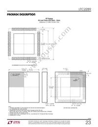 LTC2289IUP Datasheet Page 23