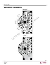 LTC2290IUP Datasheet Page 20