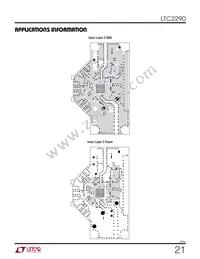 LTC2290IUP Datasheet Page 21