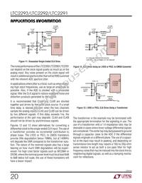 LTC2293IUP Datasheet Page 20