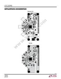 LTC2295IUP Datasheet Page 20