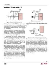 LTC2299IUP Datasheet Page 16