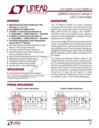 LTC3209EUF-2 Datasheet Cover