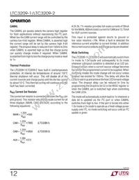 LTC3209EUF-2 Datasheet Page 12