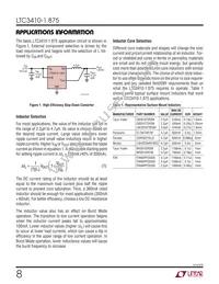 LTC3410ESC6-1.875 Datasheet Page 8