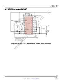 LTC3412EUF Datasheet Page 15