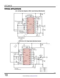 LTC3412EUF Datasheet Page 18