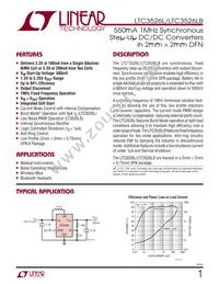 LTC3526LEDC#TRPBF Datasheet Cover