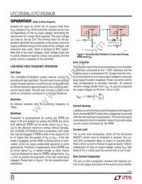 LTC3526LEDC#TRPBF Datasheet Page 8