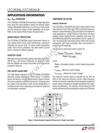 LTC3526LEDC#TRPBF Datasheet Page 10