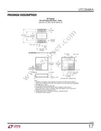 LTC3548AIMSE#PBF Datasheet Page 17